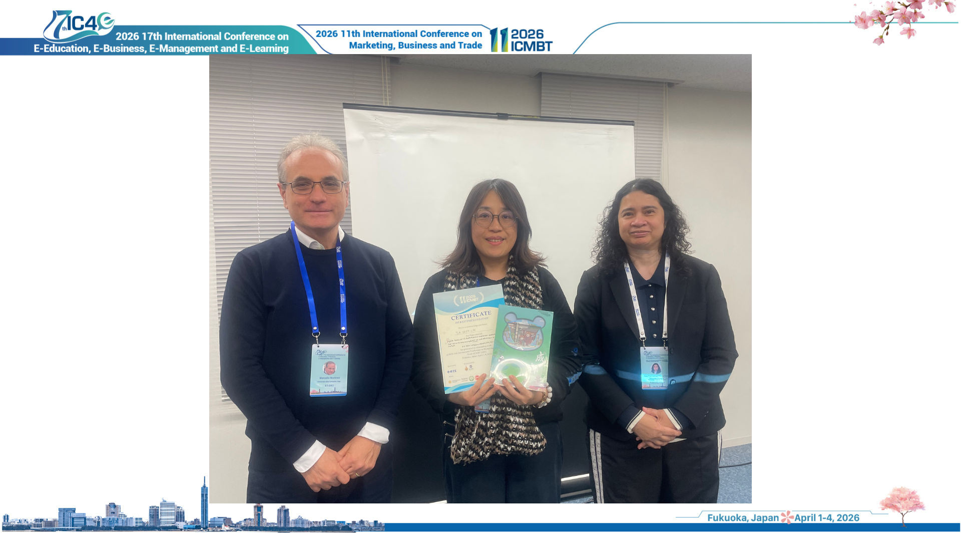 Best Presentation Award Winner - Onsite Session 9